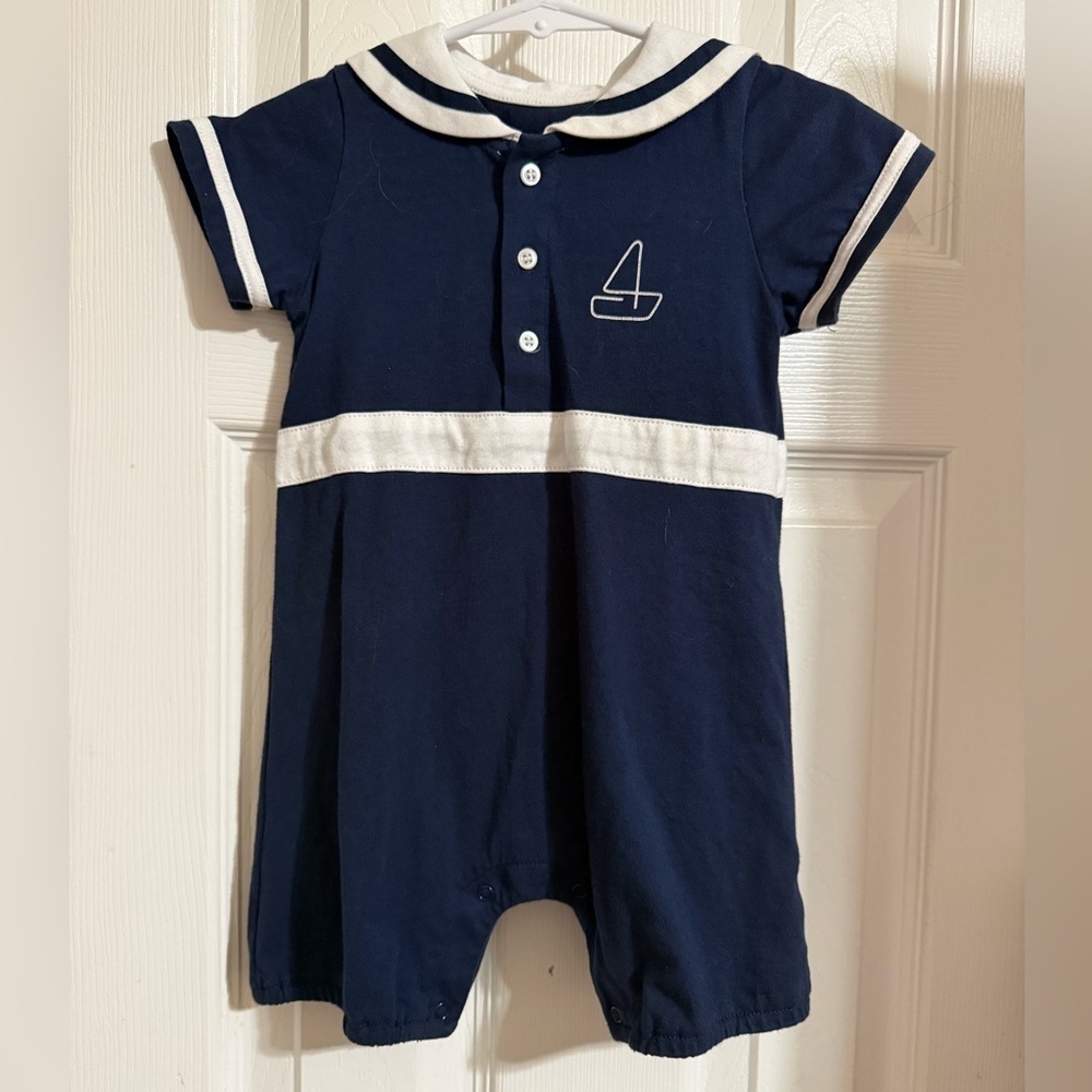 Boy’s Sailor Romper